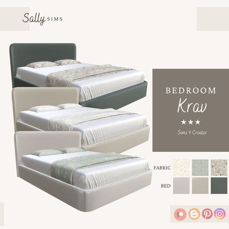 Кровать Bedroom Krav